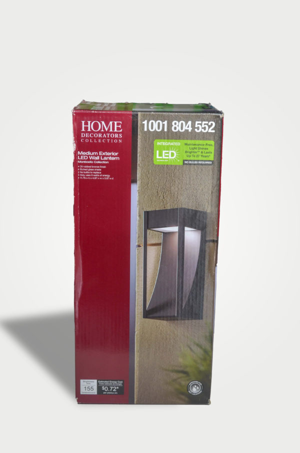 Home Decorations Collection Medium Exterior LED Wall Lantern(MONTICELLO COLLECTION)