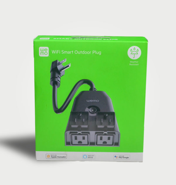 WeMo WiFi Smart Outdoor Plug