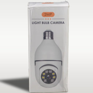 Wireless WiFi Light Bulb Camera Security Camera 1080p WHITE