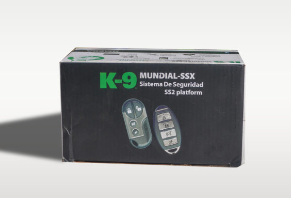 K9 MUNDIALSSX 1-Way Car Alarm Security System