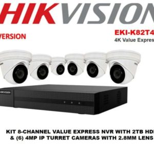 Hikvision 4K NVR KIT EKI-K82T46