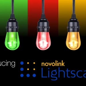 Novolink Lightscape™ Smart RGBw Cafe String Light
