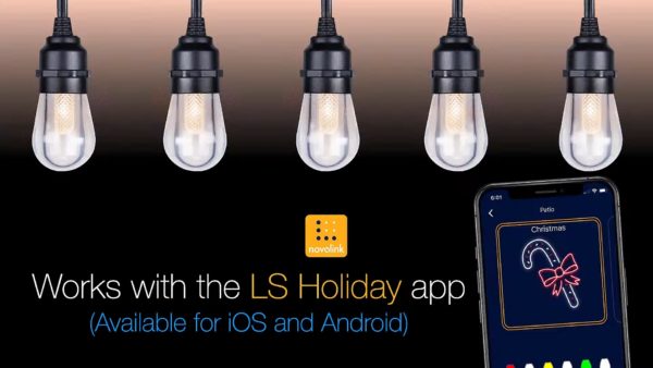 Novolink Lightscape™ Smart RGBw Cafe String Light - Image 2