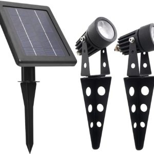 MINI 50X TWIN SOLAR POWERED SPOTLIGHT