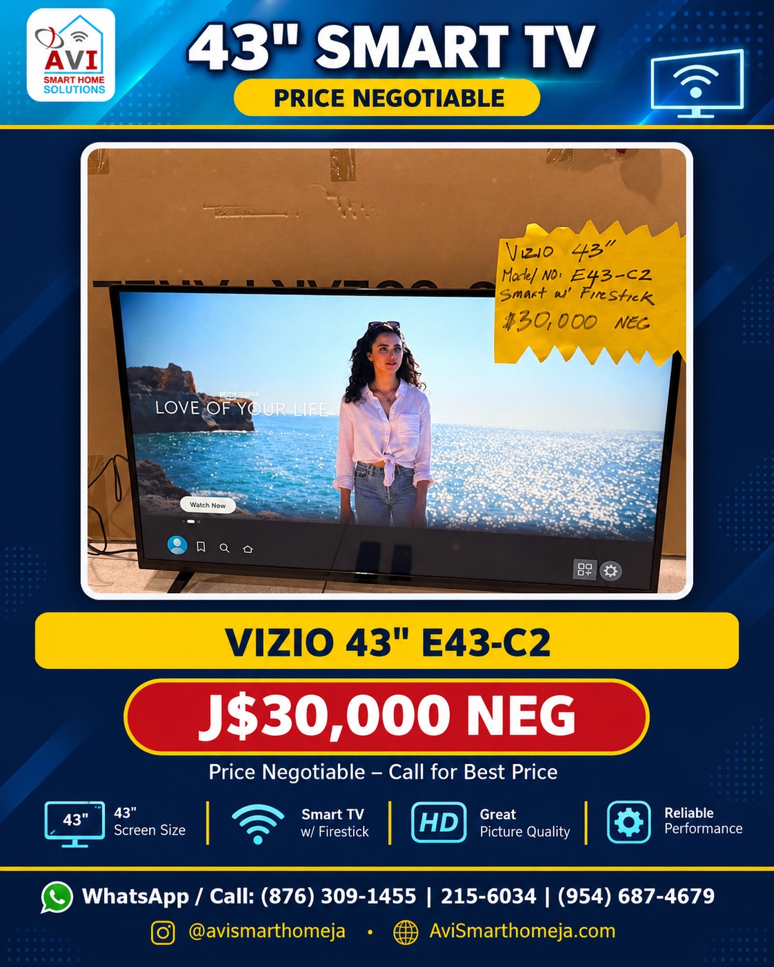 Vizio 43" E43-C2