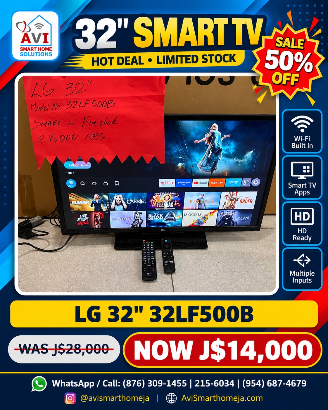 LG 32LF500B